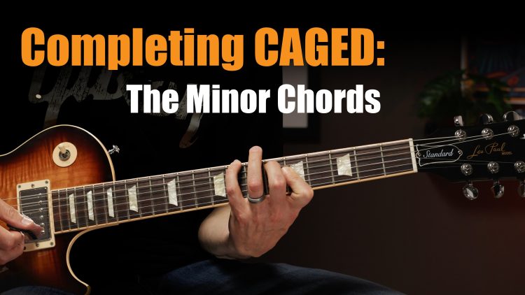 Minor CAGED system chords